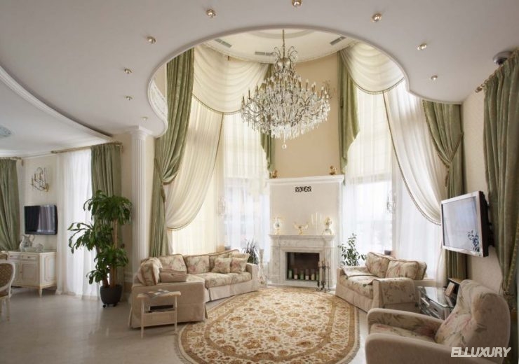 Заказать пошив на заказ купить итальянские двойные шторы в Москве elluxury.ru