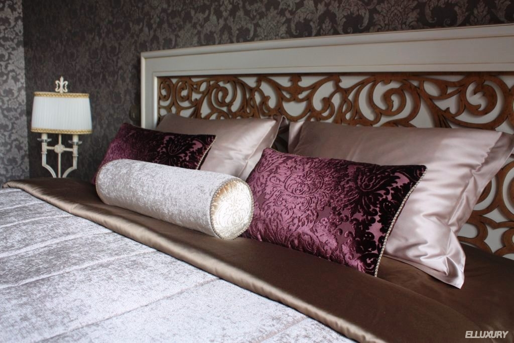 Текстильный дизайн спальни 