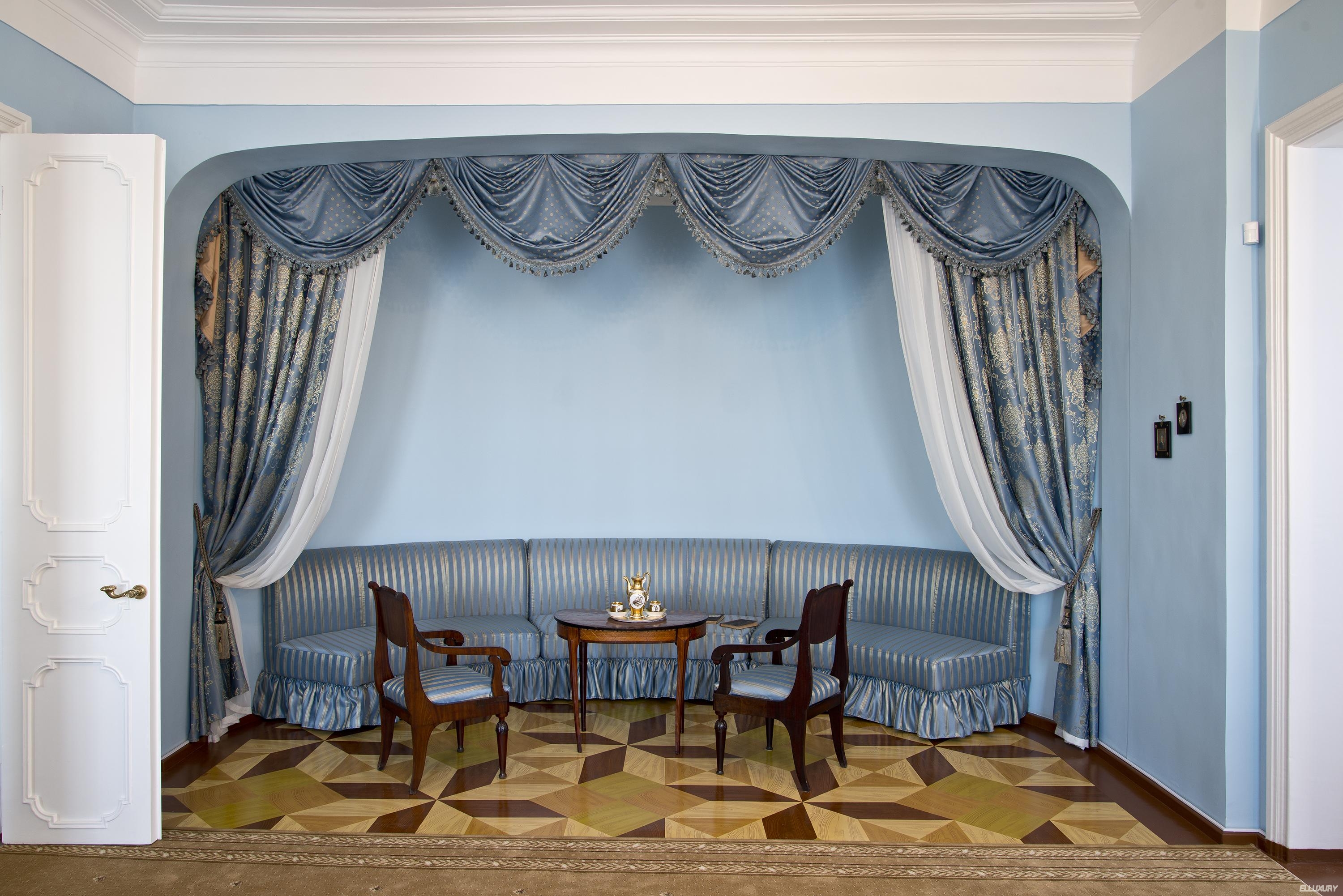 Пошив штор в классическом стиле на заказ в Москве для гостиниц и отелей